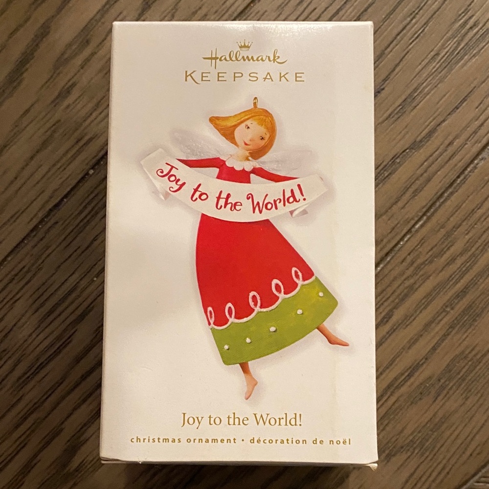 Hallmark Keepsake 2010 Ornament with Red and White Joyful Figure